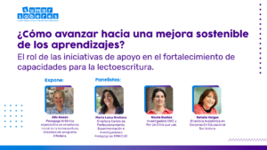 Gráfica del 2° encuentro temático Sumar Saberes 2026 dedicado a la lectoescritura.